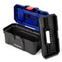 Workpro Coffre à outils 41 x 23 x 20,5 cm, PVC, noir bleu rouge