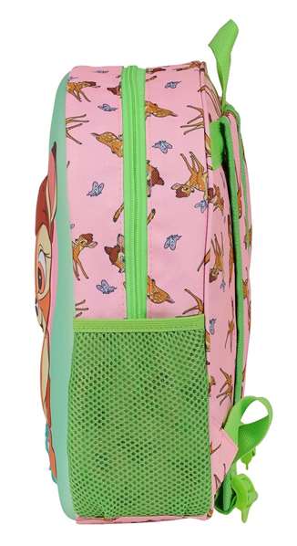 Safta Sac à dos 3D Bambi pour enfant 3 ans - 27 x 33 x 10 cm
