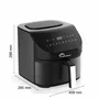 Little Balance Crousty Light XL Friteuse sans huile, Air 360, 7L, jusqu'à 1,3kg de frites, 10 programmes, 1600W