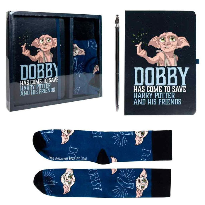 Cerdá Ensemble de Papeterie Harry Potter Dobby Bleu 3 Pièces Cerdá Ensemble de Papeterie Harry Potter Dobby Bleu 3 Pièces