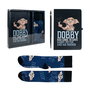 Harry Potter - Set de fournitures scolaires Dobby le elfe (Blanc/bleu) - 25,5 x 22,0 x 2,5 cm - À partir de 3 ans
