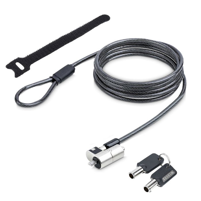 Startechcom Câble de Sécurité Nano avec Clé 2 m NANOK-LAPTOP-LOCK pour Ordinateur Portable Startechcom Câble de Sécurité Nano avec Clé 2 m NANOK-LAPTOP-LOCK pour Ordinateur Portable