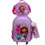 CYP BRANDS Set Trolley + portatodo + bolsa portameriendas La Casa de Muñecas de Gabby