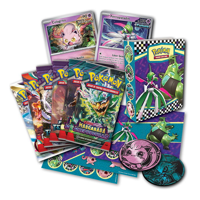Pokemon Jeu de Cartas Collector Chest - Coffret de Cartes Pokémon Collector - Version Espagnol Pokemon Jeu de Cartas Collector Chest - Coffret de Cartes Pokémon Collector - Version Espagnol