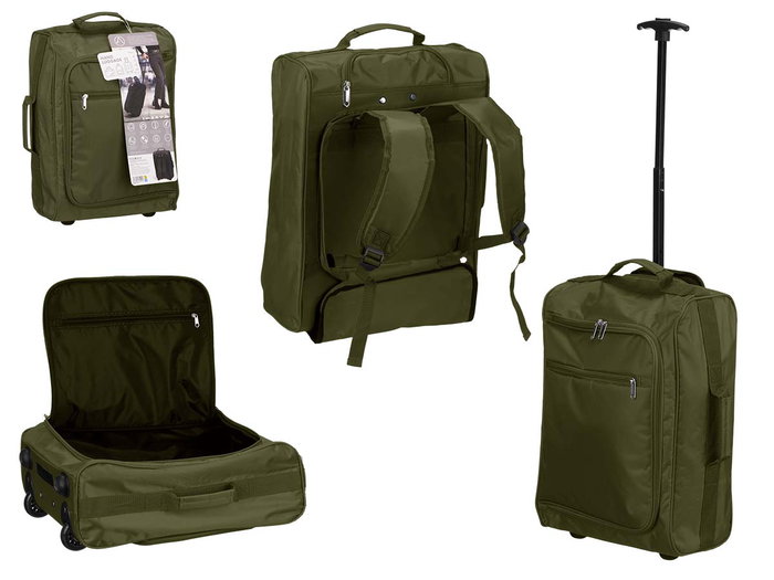 Arte Regal Mochila Trolley Cabina Verte 35x51x18 cm (Set de 6) Arte Regal Mochila Trolley Cabina Verte 35x51x18 cm (Set de 6)