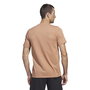 T-shirt à manches courtes homme Adidas Lounge Marron Clair 46