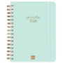 Agenda Finocam Alma Menthe A5 15,5 x 21,2 cm 2026
