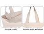 Innspiro Sac en coton plat 27x29 cm, Lot de 20 unités