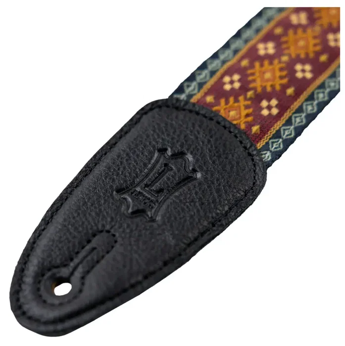 Levy's Original Hootenanny Sangle 2 pouces Motif Azteca Rouge