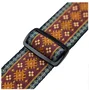 Levy's Original Hootenanny Sangle 2 pouces Motif Azteca Rouge