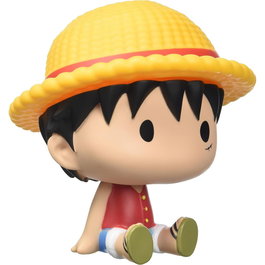 Plastoy Figure Tirelire Chibi Luffy One Piece PVC 16 cm