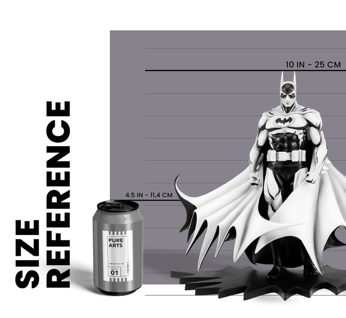 Batman PX statuette PVC 1/8 SDCC 2024 Batman Black & White Version 27 cm Batman PX statuette PVC 1/8 SDCC 2024 Batman Black & White Version 27 cm