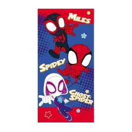 MARVEL Serviette de bain Spiderman en microfibre - 70 x 140 cm