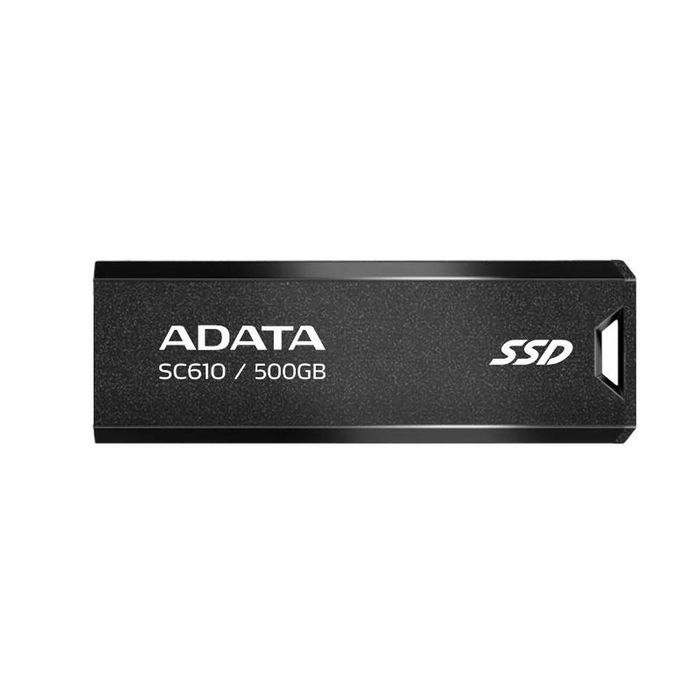 Disque Dur Externe Adata SC610-500G-CBK SSD 500 GB Noir