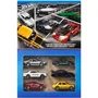 Hot Wheels - Pack de 6 voitures miniatures 1:64 Streets of Japan JBY77, pour enfants à partir de 3 ans