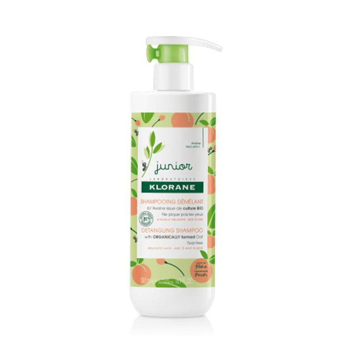 Klorane JUNIOR Shampooing démêlant pêche 500 ml