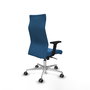 Piqueras Y Crespo Fauteuil Albacete Bleu Clair avec mécanisme Synchro et base aluminium