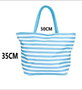 Poessa - Sac de pliage polyester Oxford 50x16x35 cm - Couleurs assorties (bleu, rose) - Modèles envoyés aléatoirement