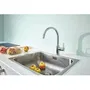 GROHE Mitigeur Monocommande pour Évier, Robinet de Cuisine à 1 Volant, Chromé Brillant