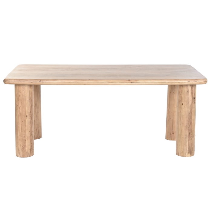Table de Salle à Manger Home ESPRIT Bois d'acacia 180 x 90 x 75 cm