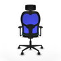 Piqueras y Crespo Chaise de Bureau 3D036N2 Turquoise