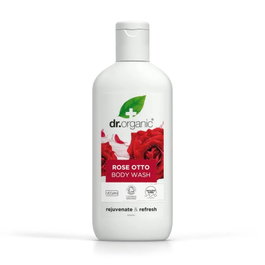DR. ORGANIC Gel de douche rose de damas