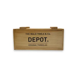 Depot Boîte en bois vide Marron clair