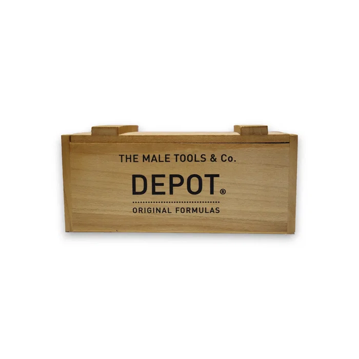 Depot Boîte en bois vide Marron clair Depot Boîte en bois vide Marron clair