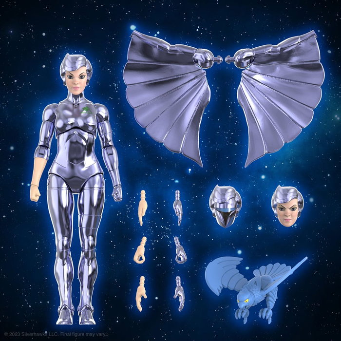 Super7 SilverHawks Figurine Ultimates Steelheart (Version Jouet) 18 cm