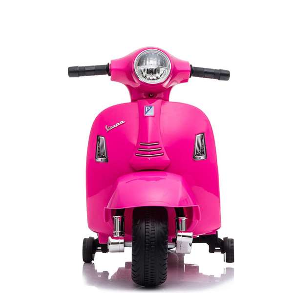 Ociotrends Moto électrique pour enfants Mini Vespa rose 6V 4AH - Véhicule à bascule avec lumières et sons, 3 ans et plus Ociotrends Moto électrique pour enfants Mini Vespa rose 6V 4AH - Véhicule à bascule avec lumières et sons, 3 ans et plus