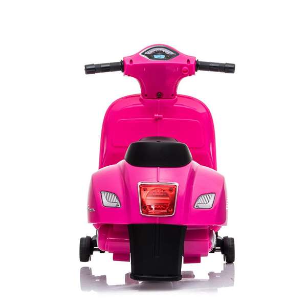 Ociotrends Moto électrique pour enfants Mini Vespa rose 6V 4AH - Véhicule à bascule avec lumières et sons, 3 ans et plus Ociotrends Moto électrique pour enfants Mini Vespa rose 6V 4AH - Véhicule à bascule avec lumières et sons, 3 ans et plus