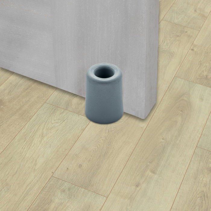 WOLFPACK LINEA PROFESIONAL Tope de porte grande Ø 38 x 50 mm gris