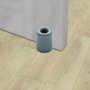 WOLFPACK LINEA PROFESIONAL Tope de porte grande Ø 38 x 50 mm gris
