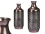 GIFTDECOR JARRON RELIEVE PLATA ENVEJECIDO
