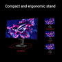 ASUS ROG Strix OLED XG32UCWG - Écran Gaming 31.5" (80 cm) 4K UHD 165 Hz OLED, 0.03 ms, NVIDIA G-SYNC Compatible, AMD FreeSync Premium Pro, USB-C, HDMI 2.1, DisplayPort, Noir