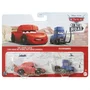 Cars Disney Pixar Pack de 2 Voitures miniatures modèle aléatoire 1:55, inspiré du film Cars 3, pour enfant 3 ans et plus DXV99