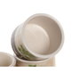 Home ESPRIT Lot de 3 Cache-pots Cottage Marron et Vert en Céramique