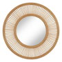 BigBuy Home Miroir mural Naturel 90 x 2,5 x 90 cm