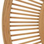 BigBuy Home Miroir mural Naturel 90 x 2,5 x 90 cm