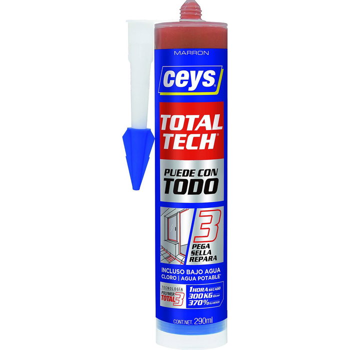 Scellant/Adhésif Ceys total tech Marron 290 ml