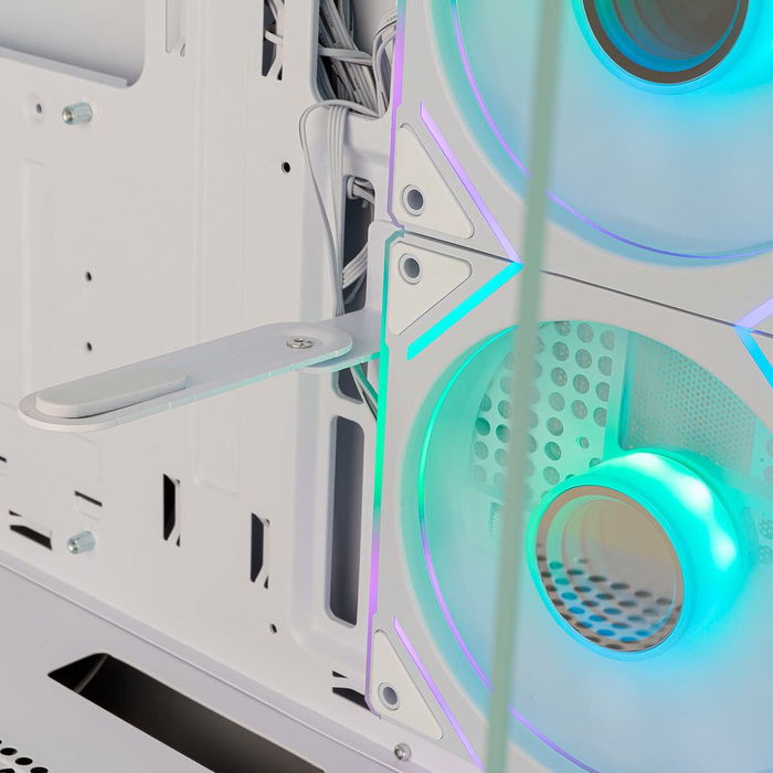 Boîtier ATX semi-tour Nox-Xtreme NXHUMMERSIGNAWH Blanc Boîtier ATX semi-tour Nox-Xtreme NXHUMMERSIGNAWH Blanc