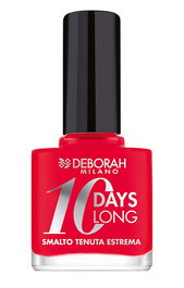 Deborah Vernis à ongles 10 Days Long Rouge corail EN870 - 11 ml - Italie - Maquillage pour femme