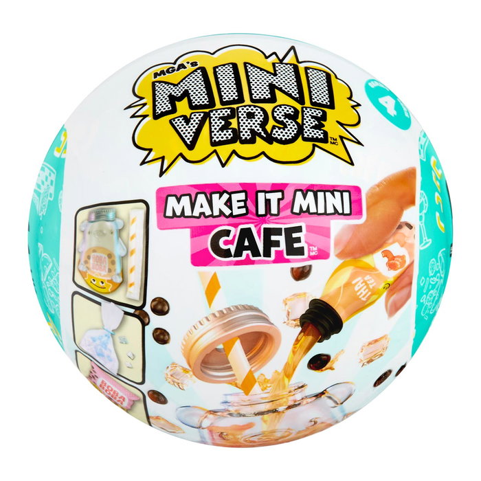 MGA Miniverse - Mini Food Café Série 4 - 531067 - Jeu de Collection Miniature Créatif avec Résine à Durcir UV - À Partir de 8 Ans MGA Miniverse - Mini Food Café Série 4 - 531067 - Jeu de Collection Miniature Créatif avec Résine à Durcir UV - À Partir de 8 Ans