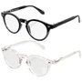 Sensly Lot de 2 Lunettes de Lecture Antireflet avec Filtre Lumière Bleue