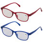 Sensly Lot de 2 Lunettes de Lecture Antireflet avec Filtre Lumière Bleue