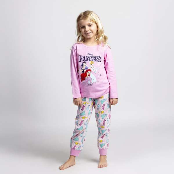 Cerdá Pyjama long en jersey princesse - Taille vêtement 2 ans - Couleur rose
