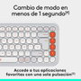 Clavier Logitech Pop Keys Icon Edition Sans Fil – Bluetooth – Design Rétro Compact – Blanc et Orange