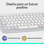 Clavier Logitech Pop Keys Icon Edition Sans Fil – Bluetooth – Design Rétro Compact – Blanc et Orange