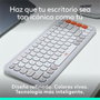 Clavier Logitech Pop Keys Icon Edition Sans Fil – Bluetooth – Design Rétro Compact – Blanc et Orange