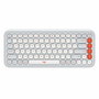 Clavier Logitech 920-013069 Blanc Orange